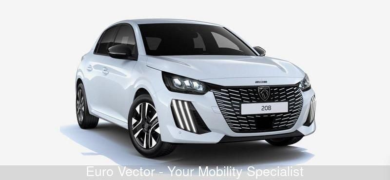 Nuova Peugeot 208 Allure 136 CV (100 kW) 2025 Bianco Utilitaria