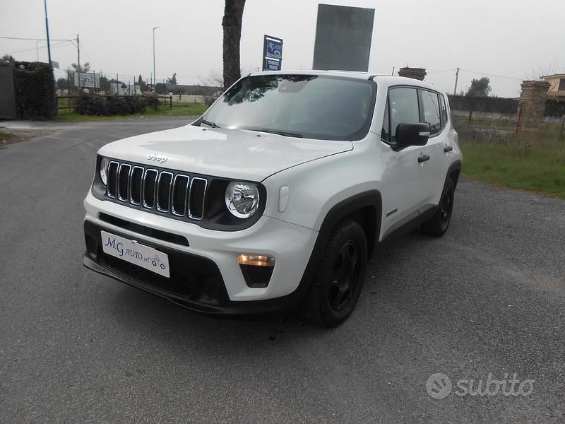 Usata Jeep Renegade Sport 120 CV (88 kW) 2019 Bianco SUV