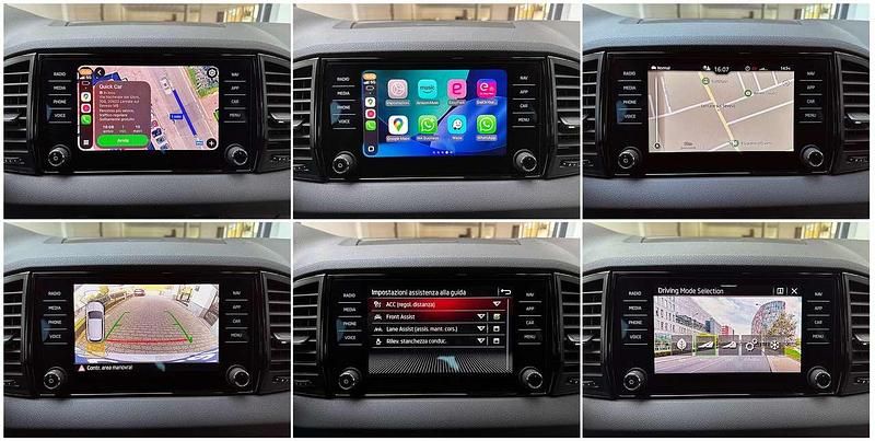 Usata Skoda Karoq SportLine 150 CV (110 kW) 2022 Grigio acciaio SUV