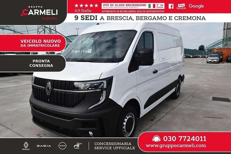Nuova Renault Master 131 CV (96 kW) 2026 Bianco minerale  tinta opaca Monovolume
