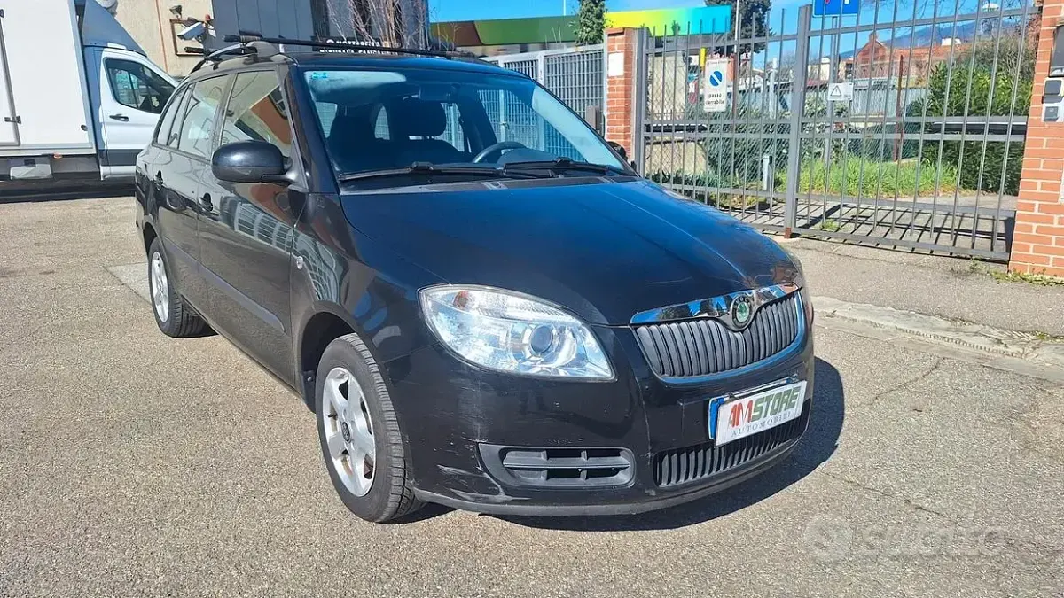 Usata Skoda Fabia 69 CV (50 kW) 2008 Nero Berlina