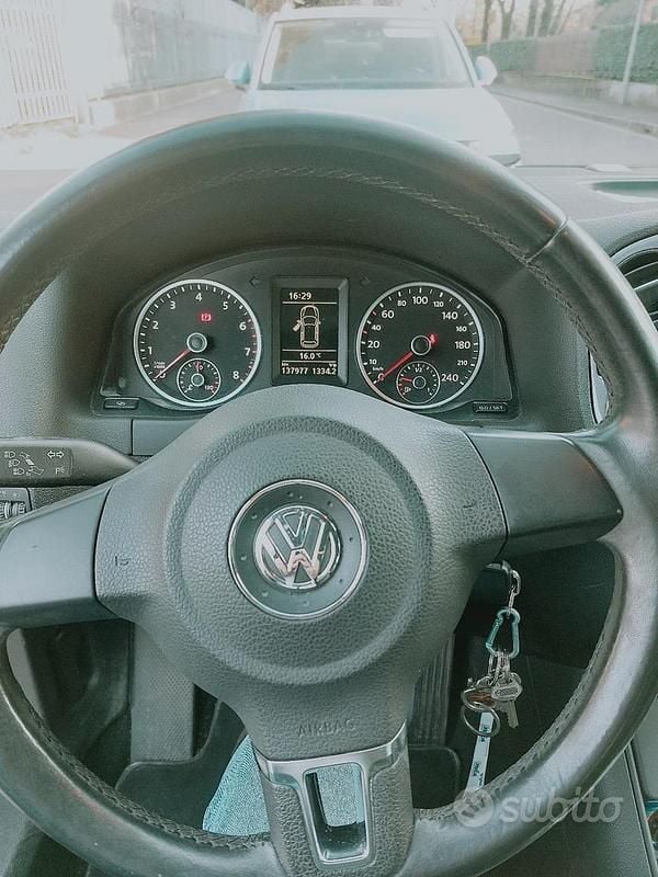 Usata VW Tiguan 122 CV (89 kW) 2012 Blu SUV