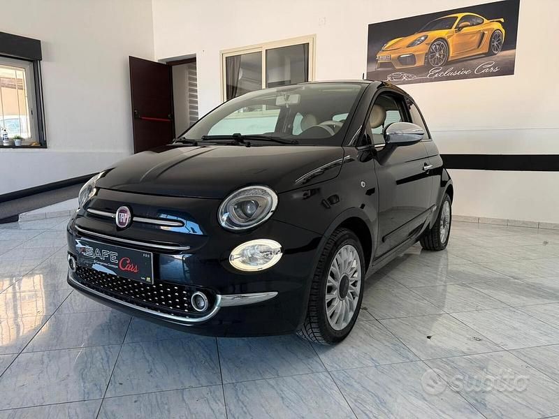 Usata Fiat 500 Lounge 69 CV (50 kW) 2018 Nero Berlina