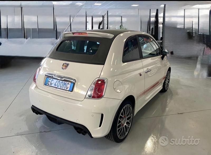 Usata Abarth 500C 140 CV (102 kW) 2011 Bianco Cabrio