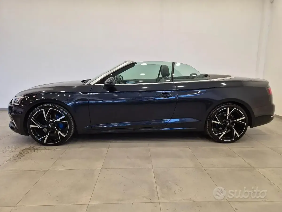 Usata Audi A5 Cabriolet Business 190 CV (139 kW) 2018 Nero Cabrio