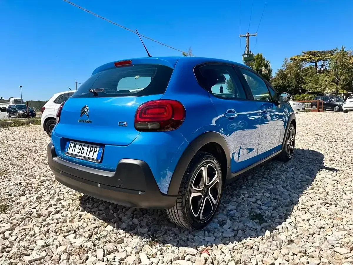 Usata Citroën C3 PureTech 82 CV (60 kW) 2017 Blu Berlina