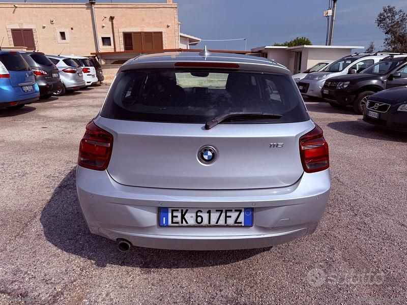 Usata BMW 116 136 CV (100 kW) 2011 Argento Utilitaria