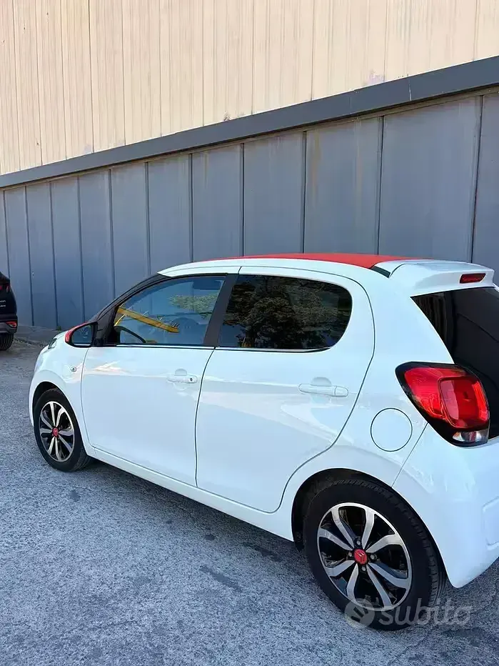Usata Citroën C1 72 CV (52 kW) 2021 Bianco Utilitaria