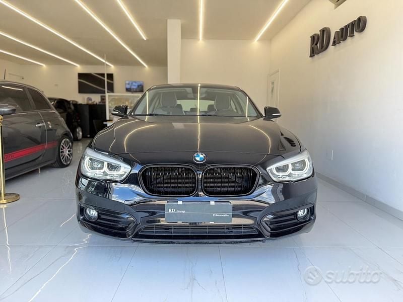 Usata BMW 116 Urban Line 116 CV (85 kW) 2015 Nero Utilitaria