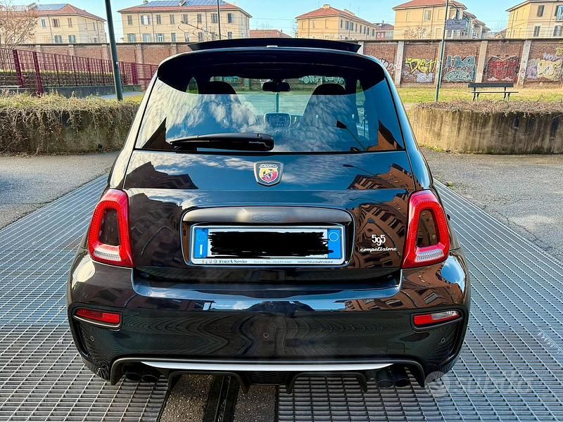 Usata Abarth 595 Competizione 180 CV (132 kW) 2018 Nero Berlina