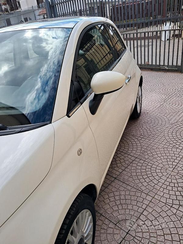 Usata Fiat 500 Lounge 69 CV (50 kW) 2008 Bianco Berlina