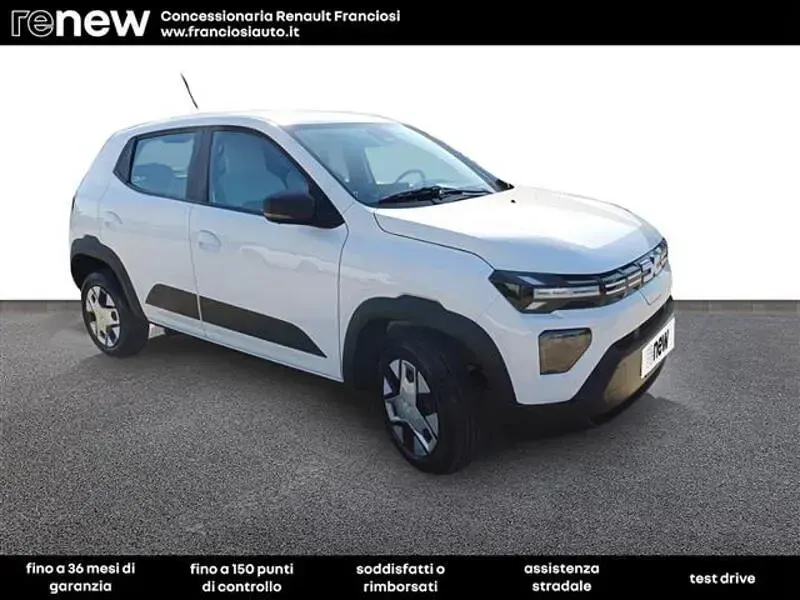 Usata Dacia Spring Expression 33 kW (45 CV) 2024 Bianco Utilitaria