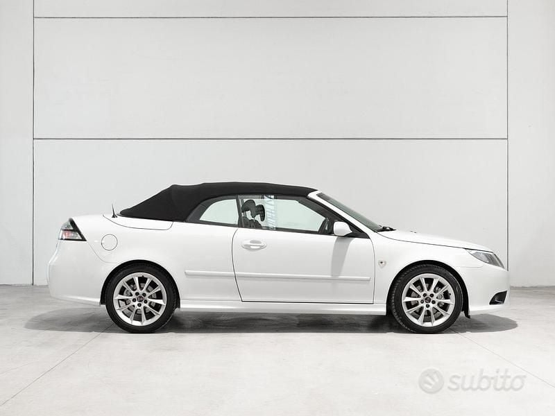 Usata Saab 9-3 Cabriolet 180 CV (132 kW) 2009 Bianco Cabrio