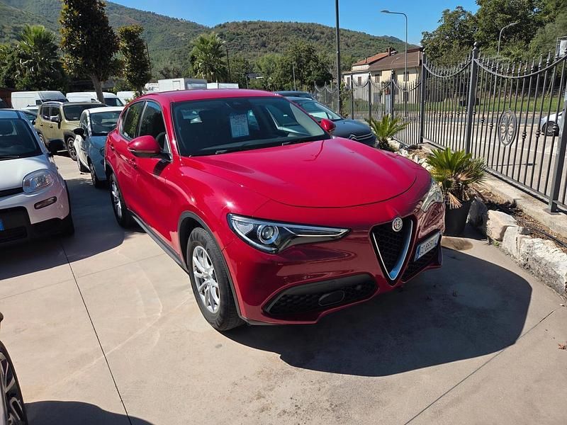 Rosso Usata 2020 Alfa Romeo Stelvio Business SUV | 18.500 € (Buon prezzo) - Immagine 1/4