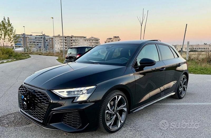 Usata Audi A3 2023 Nero Berlina