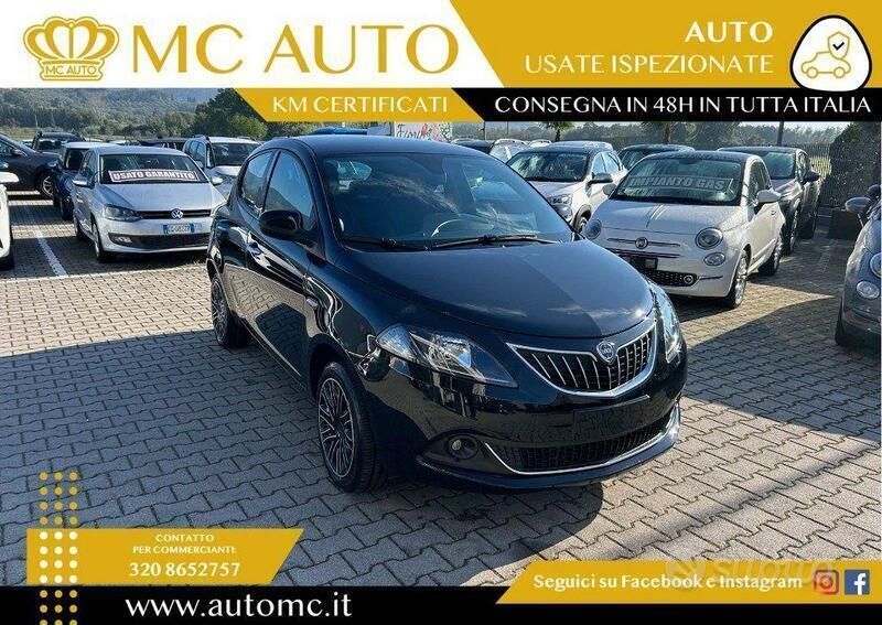 Usata Lancia Ypsilon Gold 69 CV (50 kW) 2023 Nero Utilitaria