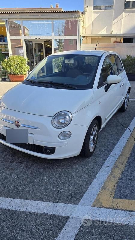 Usata Fiat 500 2008 Bianco Berlina