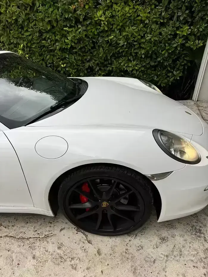 Usata Porsche 911 Carrera 4S Cabriolet 400 CV (294 kW) 2015 Bianco Cabrio