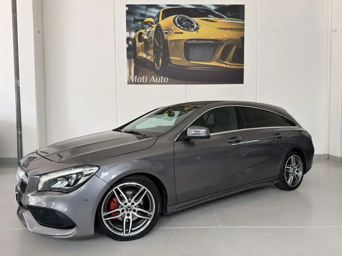 Usata Mercedes CLA200 Shooting Brake Premium 136 CV (100 kW) 2018 Grigio Station wagon