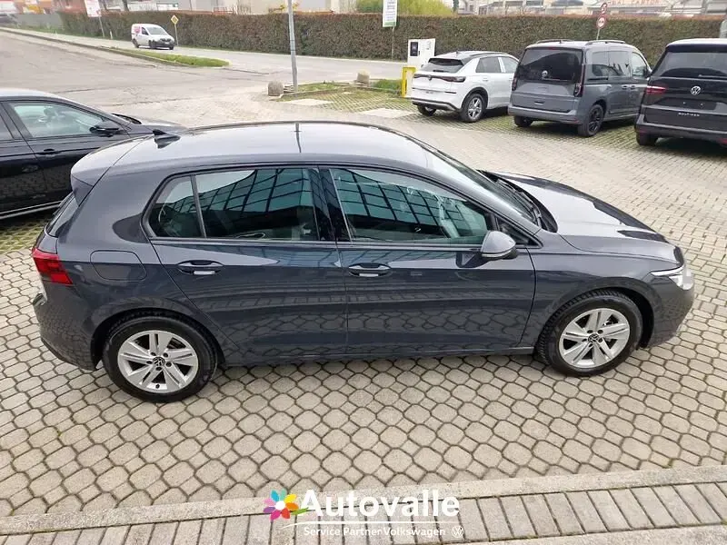 Usata VW Golf VIII Life 116 CV (85 kW) 2022 Grigio Utilitaria