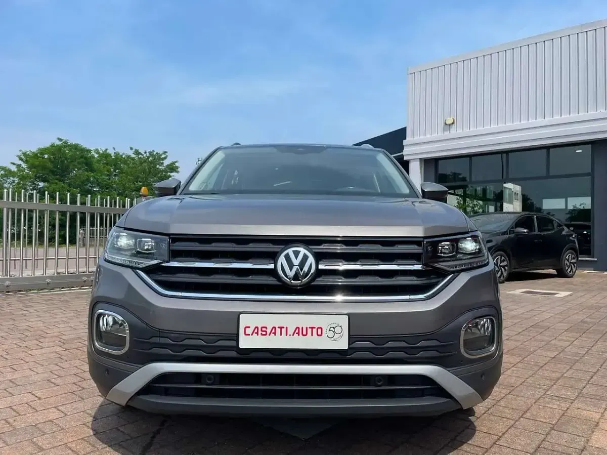 Usata VW T-Cross Advance 95 CV (69 kW) 2019 Grigio SUV