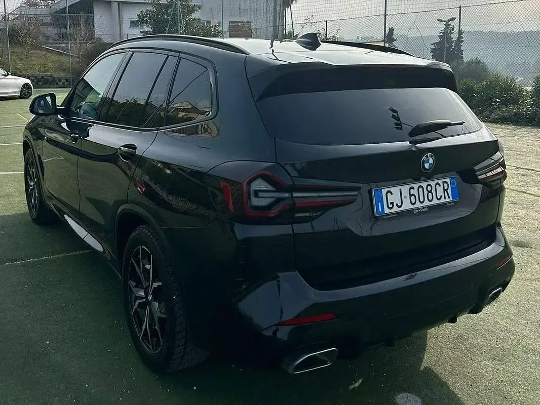 Usata BMW X3 M Sport 190 CV (139 kW) 2022 Nero SUV