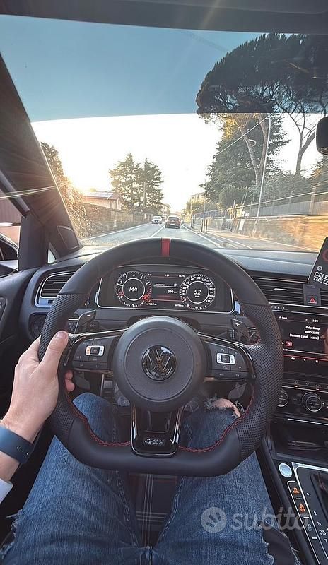 Usata VW Golf VII GTI 245 CV (180 kW) 2018 Bianco Berlina