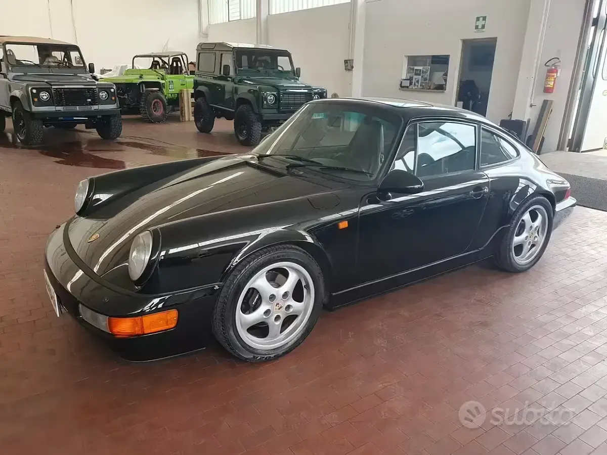 Usata Porsche 911 Carrera 4 250 CV (183 kW) 1990 Nero Coupé