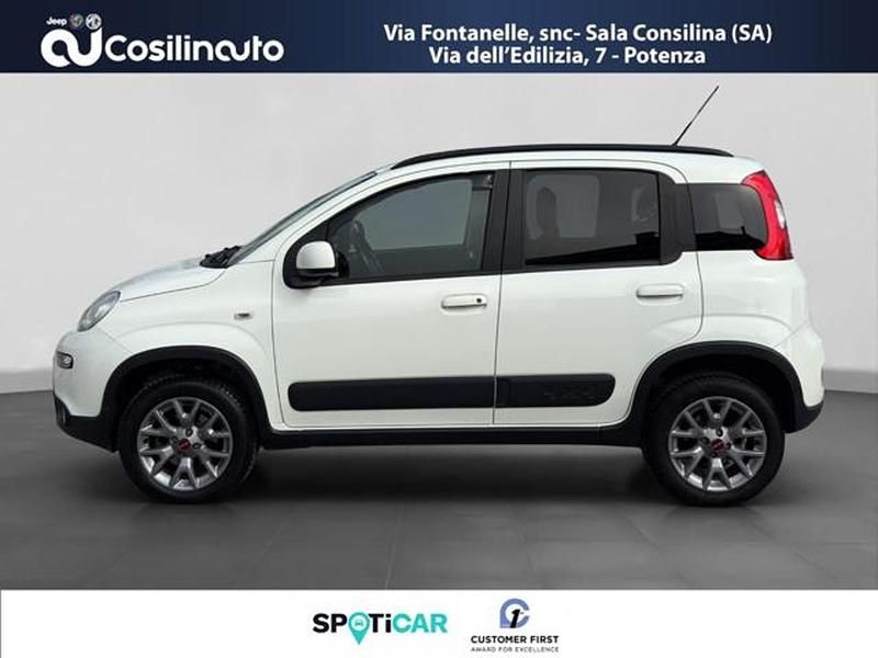 Usata Fiat Panda 4x4 S 95 CV (69 kW) 2017 Bianco Utilitaria