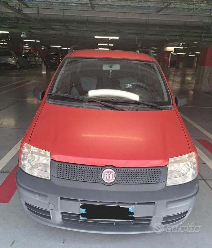 Usata Fiat Panda 2008 Rosso Utilitaria