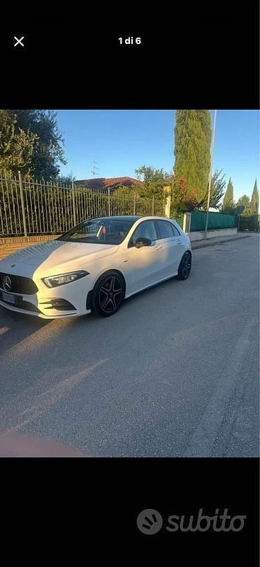 Usata Mercedes A200 Premium 150 CV (110 kW) 2021 Bianco Berlina
