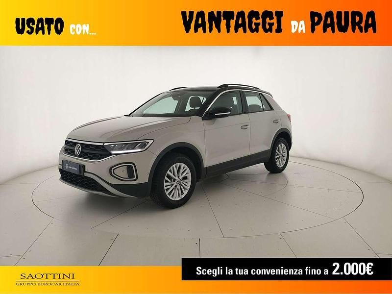 Ascot grey nero Usata 2022 VW T-Roc Life SUV | 18.900 € (Ottimo prezzo) - Immagine 1/4
