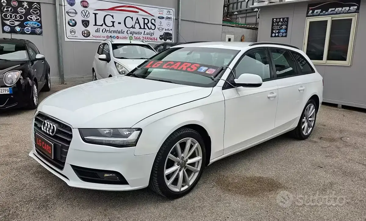 Usata Audi A4 Ambiente 143 CV (105 kW) 2013 Bianco Berlina