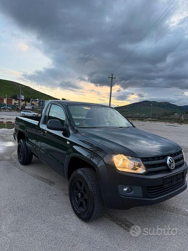 Usata VW Amarok 140 CV (102 kW) 2014 Verde Pick-up