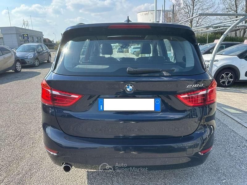 Usata BMW 216 Gran Tourer Sport Line 116 CV (85 kW) 2016 Blu Monovolume