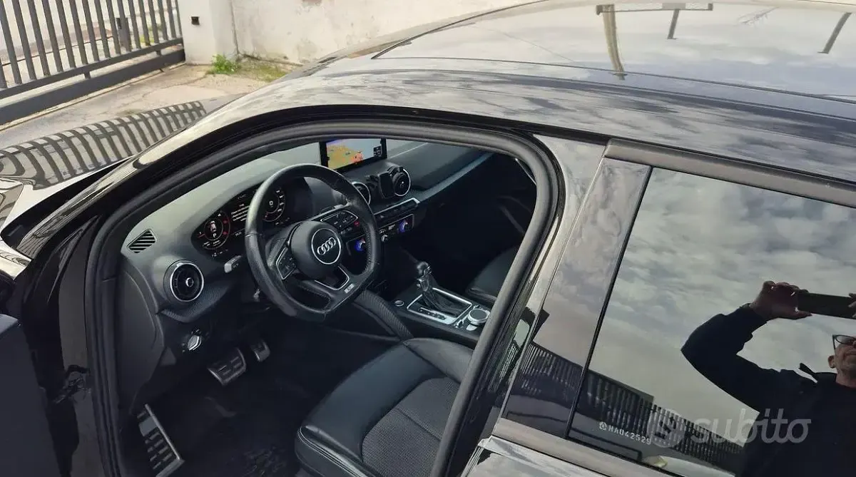 Usata Audi Q2 S-Line 116 CV (85 kW) 2017 Nero SUV