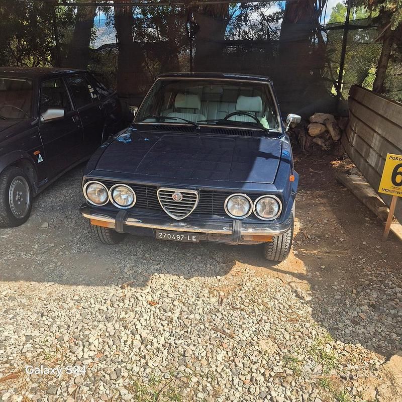 Usata Alfa Romeo Alfetta 1970 Blu Berlina