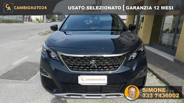 Usata Peugeot 3008 GT-line 131 CV (96 kW) 2019 Blu SUV