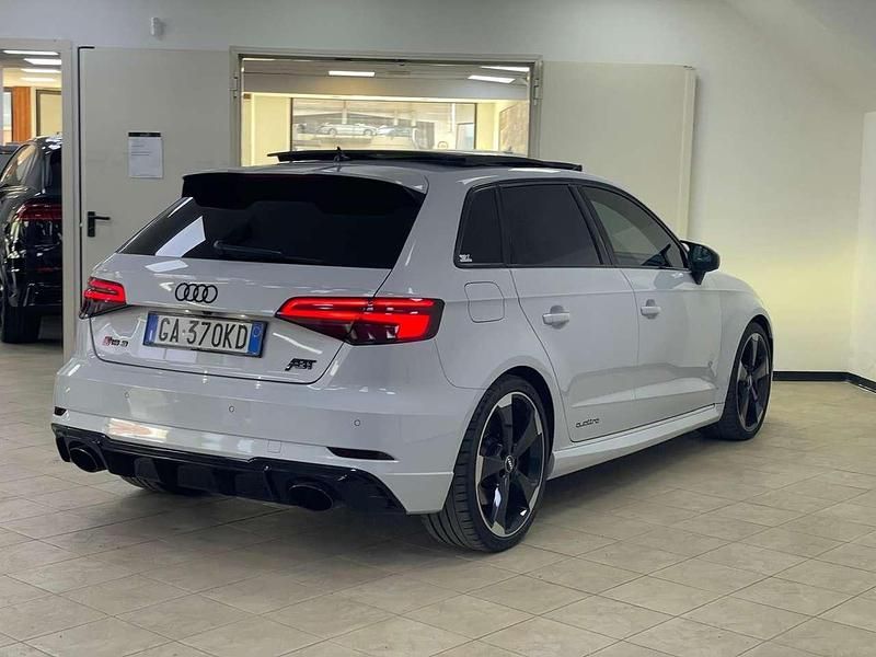 Usata Audi RS3 Ambiente 400 CV (294 kW) 2020 Bianco Berlina