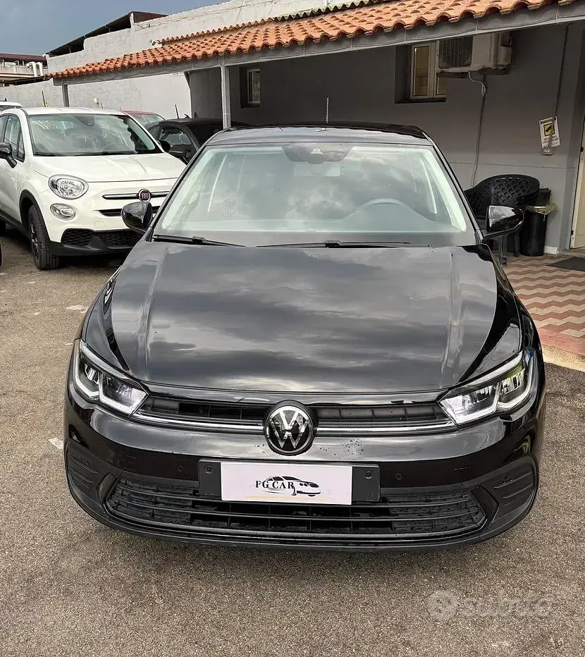 Usata VW Polo Comfortline 80 CV (58 kW) 2021 Nero Utilitaria