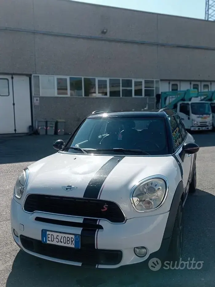 Usata Mini Cooper S Countryman 184 CV (135 kW) 2010 Bianco SUV