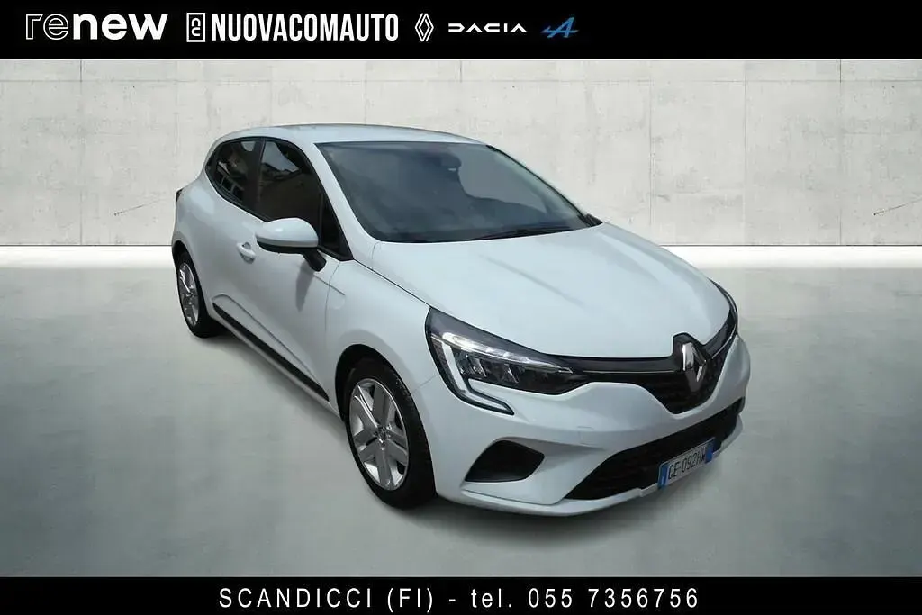 Usata Renault Clio V SE 67 CV (49 kW) 2021 Bianco Berlina
