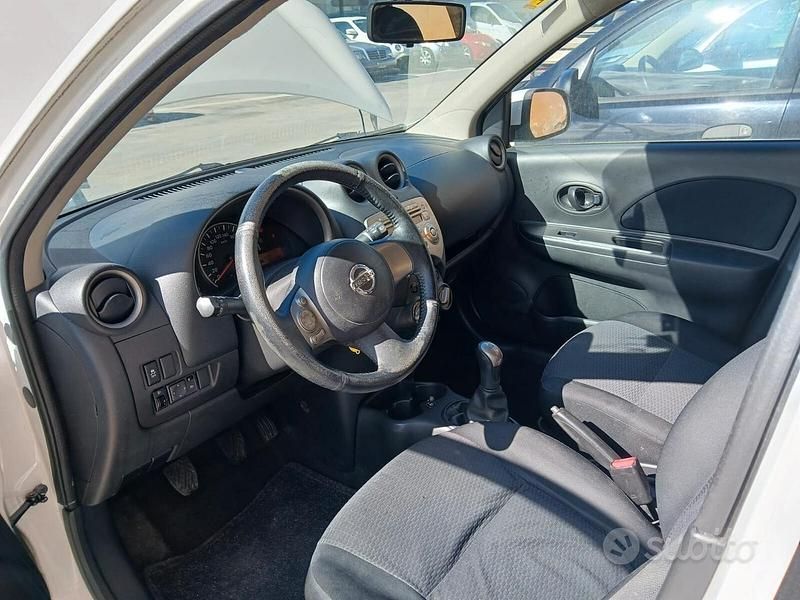 Usata Nissan Micra Acenta 80 CV (58 kW) 2012 Bianco Berlina