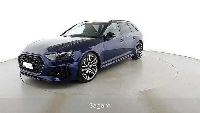 Usata Audi RS4 Ambiente 450 CV (330 kW) 2023 Blu navarra met Station wagon