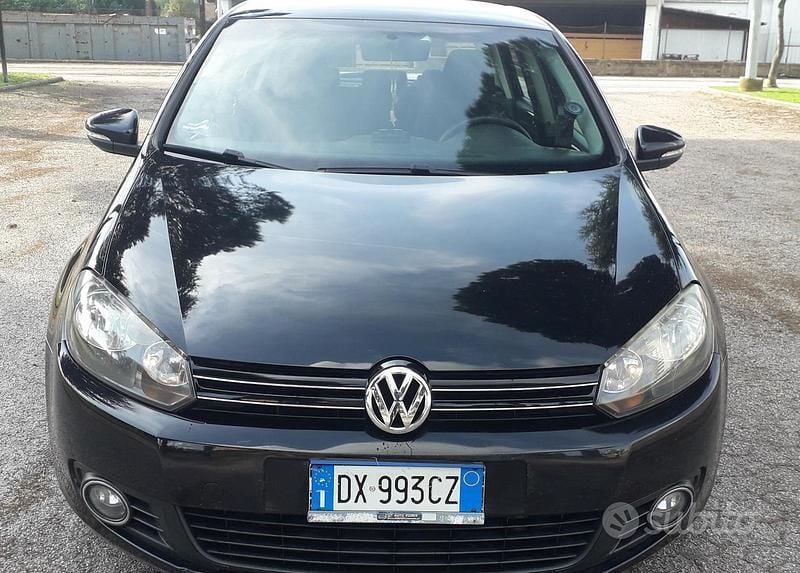 Usata VW Golf VI Comfortline 110 CV (80 kW) 2009 Nero Utilitaria