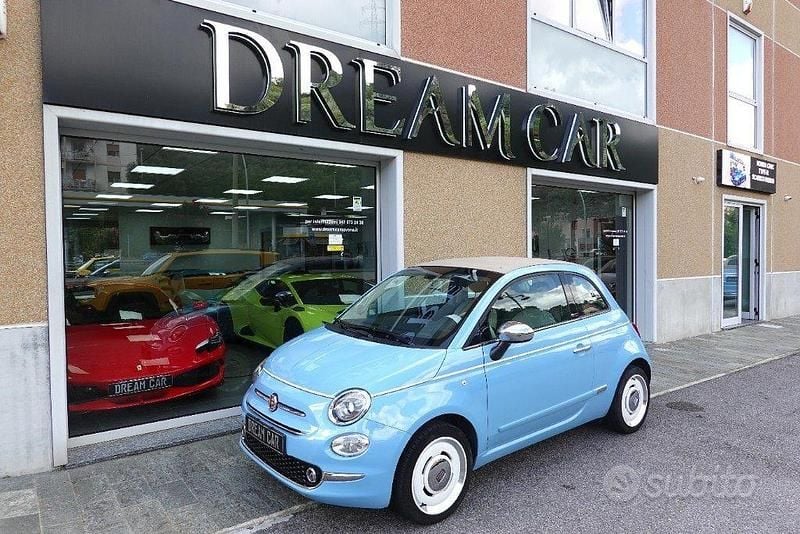 Usata Fiat 500C 69 CV (50 kW) 2018 Cabrio