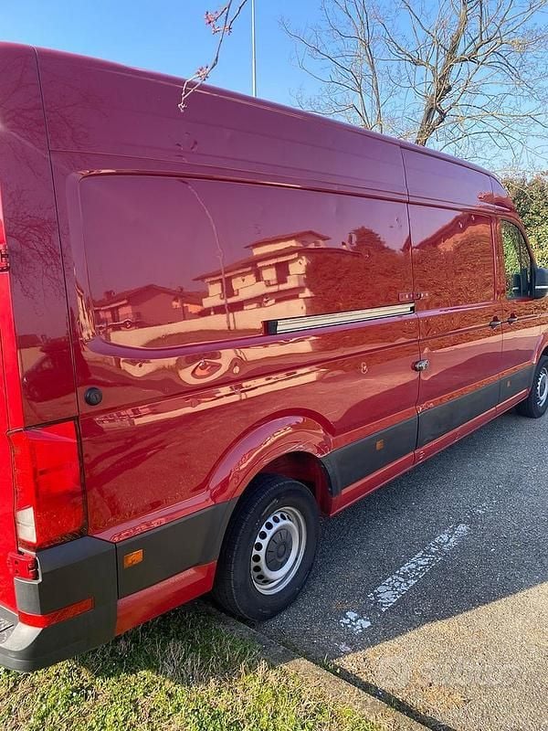 Usata VW Crafter 2018 Rosso Furgone