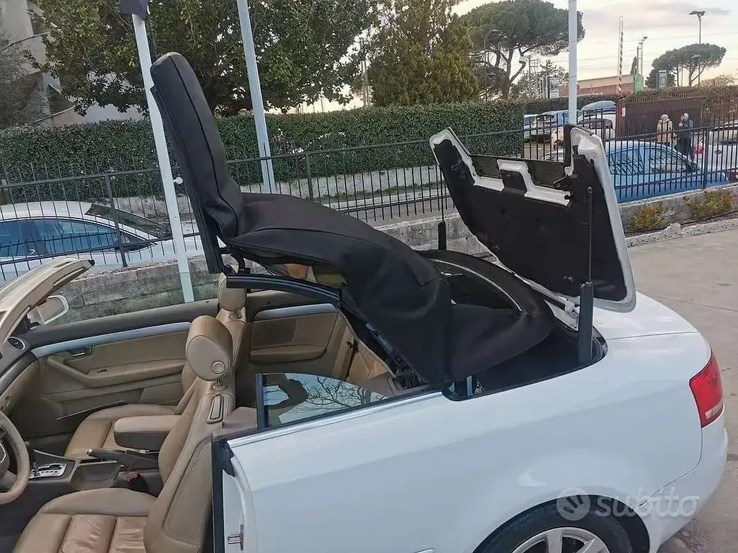 Usata Audi A4 Cabriolet Premium 140 CV (102 kW) 2008 Bianco Cabrio