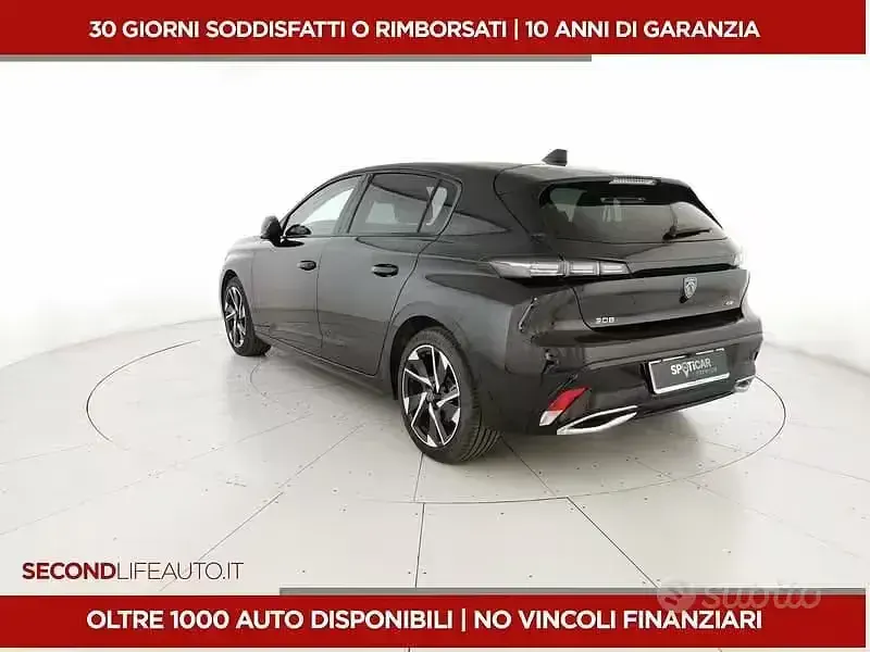 Usata Peugeot 308 Allure 136 CV (100 kW) 2025 Nero Berlina