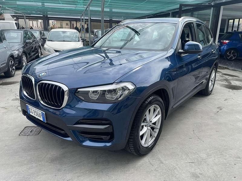 Usata BMW X3 Advantage 184 CV (135 kW) 2021 Blu/azzurro SUV